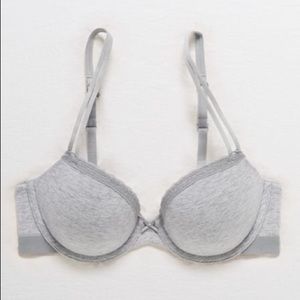 Aerie Real Happy Demi Lightly Lined Bra